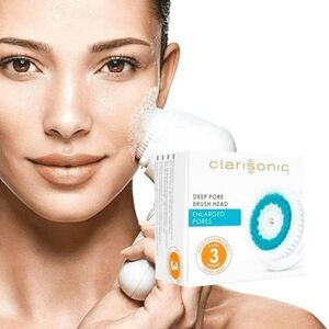 NWT 2-Pack Clarisonic Replacement Brush Head Deep Pore Cleansing